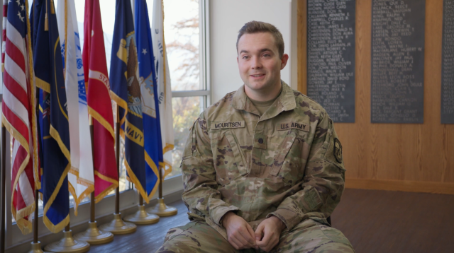 Meet BYU ROTC Cadet Mouritsen Meet BYU ROTC Cadet Mouritsen